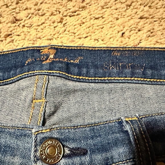 7 For All Mankind Ankle Skinny - Picture 3 of 4
